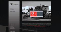 Desktop Screenshot of deiholdings.com